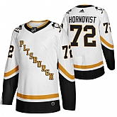 Pittsburgh Penguins 72 Patric Hornqvist White Adidas 2020-21 Reverse Retro Alternate Jersey Dzhi,baseball caps,new era cap wholesale,wholesale hats